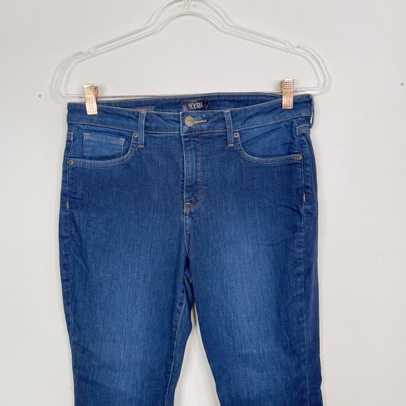 NYDJ Ami Skinny Jeans Medium Wash Size 8 Womens - Picture 3 of 10